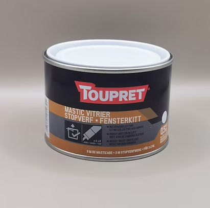 Mastic de vitrier Toupret