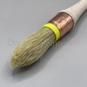 Brosse à réchampir longue tirure à ligature en 21mm