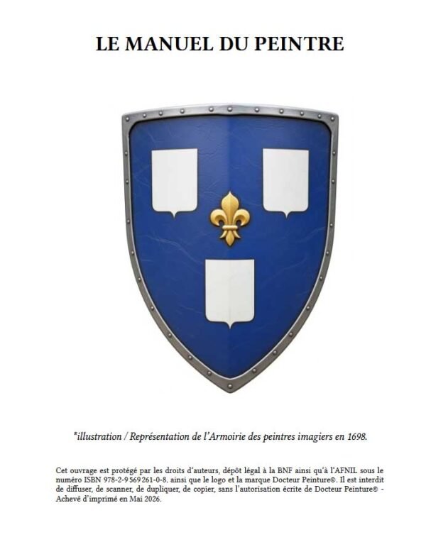 NOUVEAU - Livre "LE MANUEL DU PEINTRE"