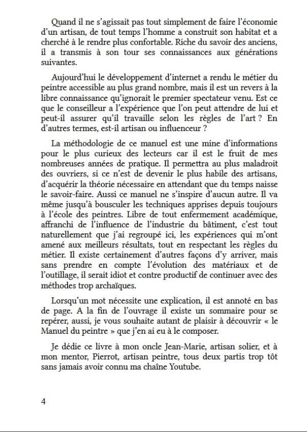 NOUVEAU - Livre "LE MANUEL DU PEINTRE"