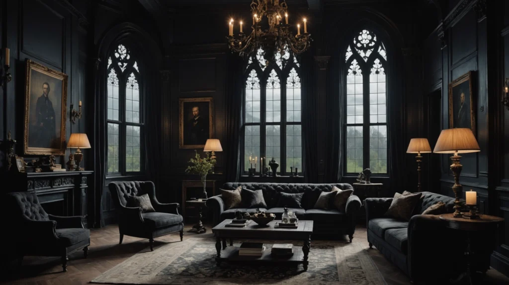 style gothique docteur peinture